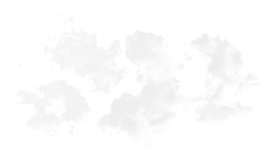 Obraz premium Realistic Isolated White Cloud