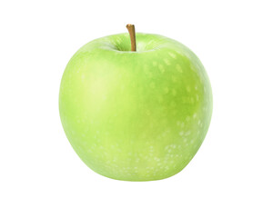 green apple isolated on white
