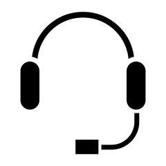 headset vector icon