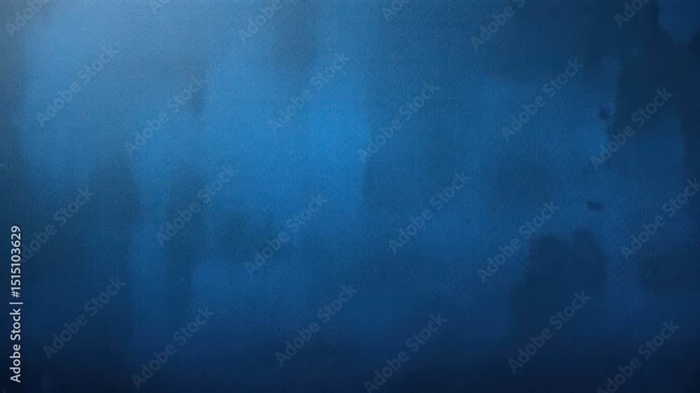 Poster abstract textured backdrop in deep blue hues, resembling cloudy skies or painted canvas with subtle 