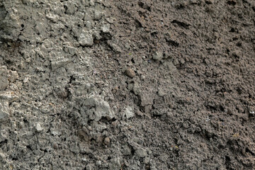 Rough uneven concrete surface