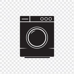 Laundry Washing Machine Appliance Icon Design
