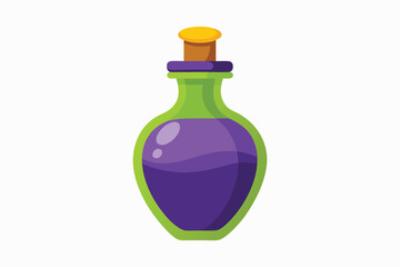 Potion Bottle for Halloween Decor Vector Design