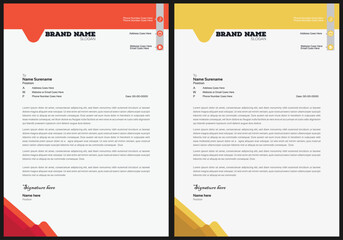 Minimal Corporate Letterhead Template in AI  Clean, Editable A4 Business Stationery for Professional Branding, Print-Ready Design, and Company Identity.Creative Letterhead Template in AI Format Modern