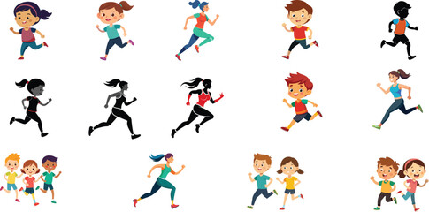 Set of running vector 