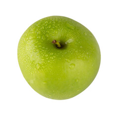 Green Apple cutout, full depth of field.
