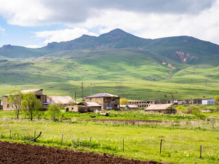 small village in mountains in Syunik province