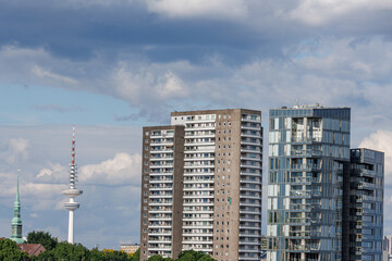 Der Hamburger HAfen und die Elbe