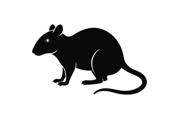 rat-silhuette---vector-art-illustriton-white-backr.eps
