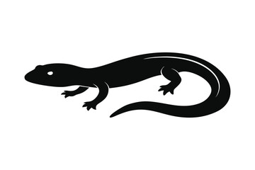 salamander-silhuette---vector-art-illustriton-whit.eps