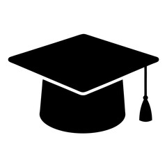 Academic Achievement Embodied in a Graduation Cap with Tassel Image