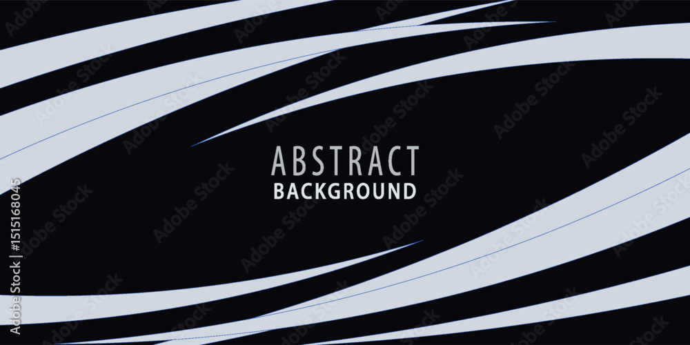Poster modern orange wave abstract frame vector background without border banner and blank space.