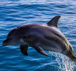 dolphin in the water