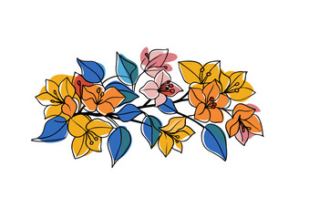 colorful autumn leaves