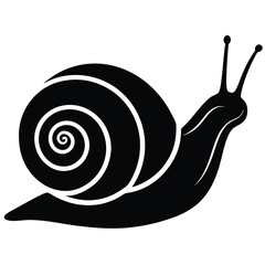 snail vector sihouette