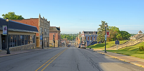 Downtown Historic District at Wabash, Wabash County, Indiana. It encompasses 27 contributing buildings in central business district. It developed between about 1840 and 1920
