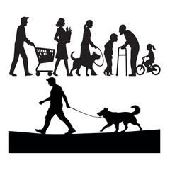 Silhouette Family Life Generations, Activities, and Companionship