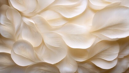 creamy white flower petals abstract art floral design nature beauty delicate blossom