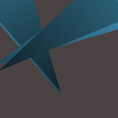 abstract dark background with dark blue triangles on sides, design for poster, postcard, color card, wallpaper, empty space for text.