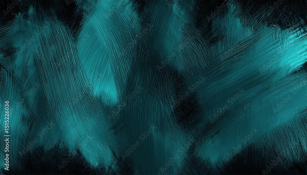 Poster turquoise teal flowing abstract texture with fine wavy lines and dark shadows, perfect for web desig