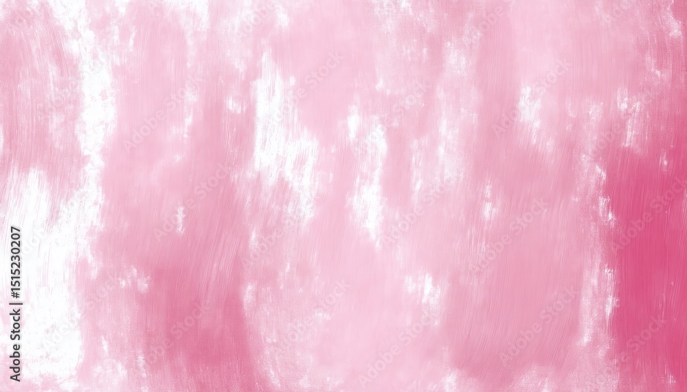 Poster soft pastel pink abstract canvas texture with dynamic white brushstroke highlights and subtle crossh