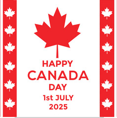 Happy Canada Day, 1st July 2025