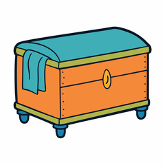 green box isolated on white