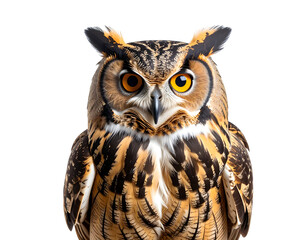 Obraz premium portrait of an owl isolated