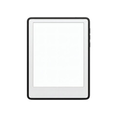 E-reader with blank screen on transparent background © PNG Lab