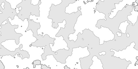 Obraz premium Simple outline geographic map somewhere looks like in world creative use in various projects and presentations, modern design with white and grey background and geographic line map abstract detailed.
