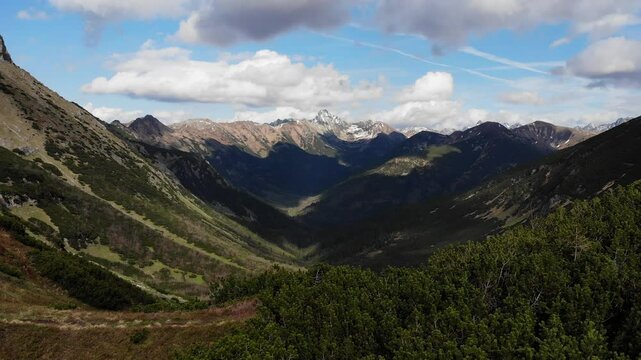 Głazista Turnia and Tomanowa Przełęcz, Tatry Zachodnie