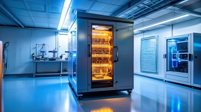 Industrial 3D Printing and Server Room