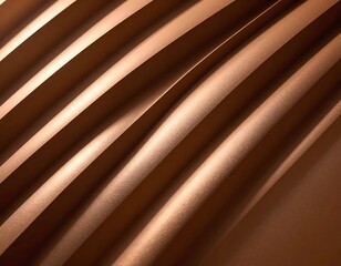 Obraz premium Copper-toned pleated design