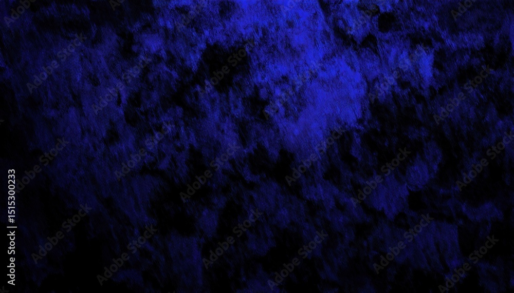 Fototapete deep indigo grunge texture background with high contrast and abstract noise pattern for web design, print media, digital art, or branding backdrop

