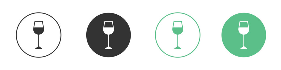 Wine glass icon