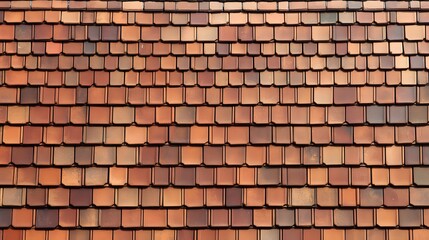 Obraz premium Clay Roof Tiles Texture Background Image