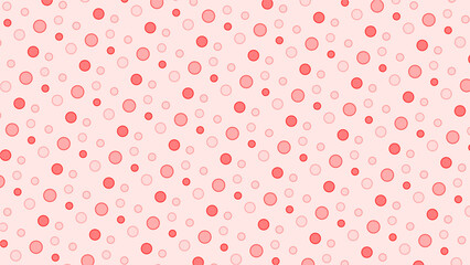 Pink and Red Dot Pattern Seamless Texture Design for Backgrounds