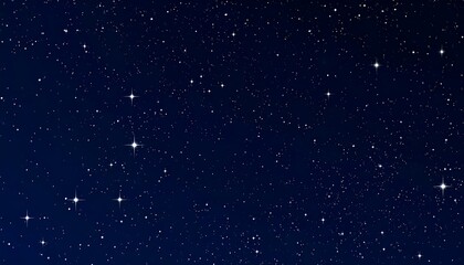 Night Sky with Stars, and Dark Background.
