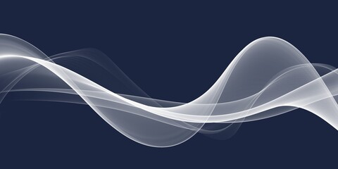 Abstract colorful background for blue and white wave line
