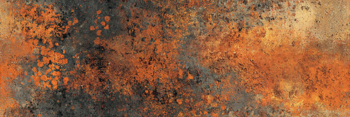 Seamless abstract pattern with earthy tones and textured elements