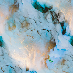 Vector Abstract Template. Water Color Marble. Green Ink Paint. Marble Ink Vector. Pink Marble Watercolor. Metal Alcohol Ink. Gold Abstract Background. Light Seamless Texture. Blue White Watercolor.