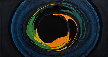 abstract background with spiral