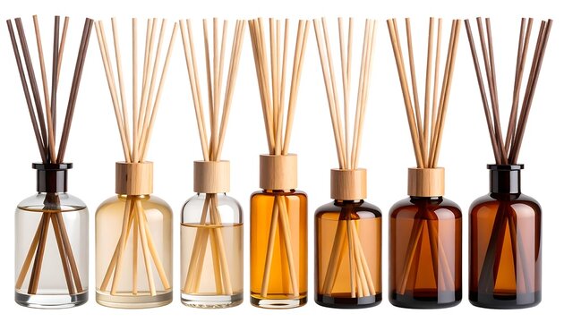 Reed Diffusers with Aromatic Oils, and Home Fragrance.