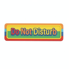 NoKnock Door Knocking Deterrent Sign