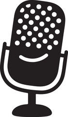 Happy Microphone Icon