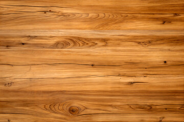 Obraz premium Photo of Detailed close up of a warm brown wooden plank surface with natural grain pattern