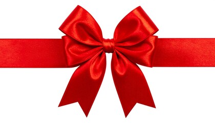 Red Ribbon Bow Decoration.