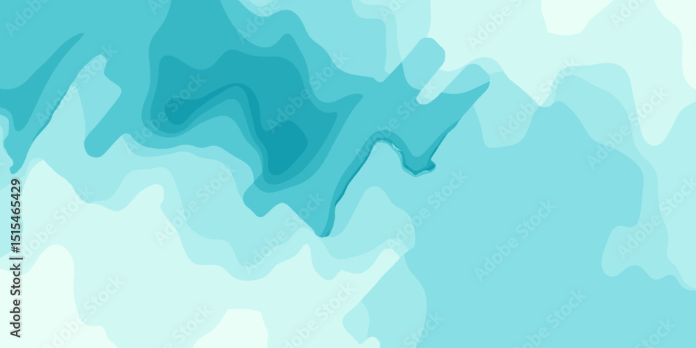 Aufkleber abstract blue wave pattern in soft gradients for backgrounds