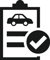 Obraz premium Car service icon set with garage, workshop, auto mechanic, technician, station, lubrication, maintenance and automotive.