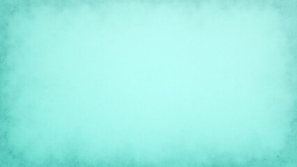 Wall Grunge, mint color, different lines in the center. A worn curb with spots around the edges